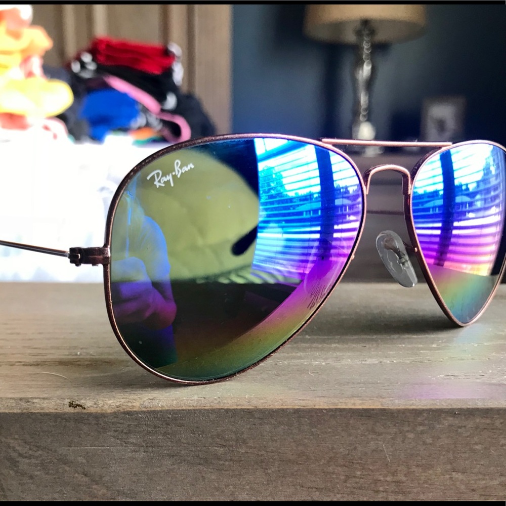 RayBan large aviator sunglasses